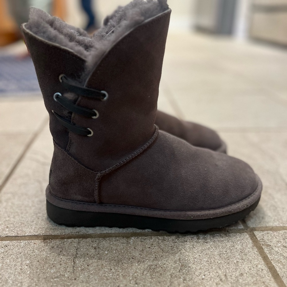 UGG Women's Gray Shearling Boots